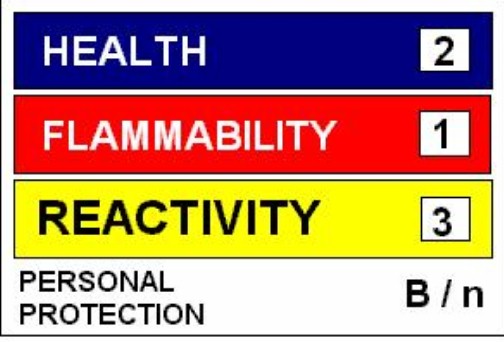 HAZARDOUS MATERIALS IDENTIFICATION SYSTEM
