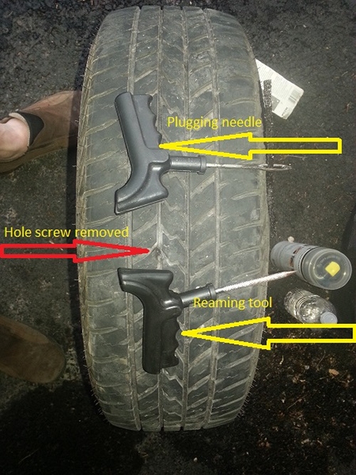 tire reamer tool