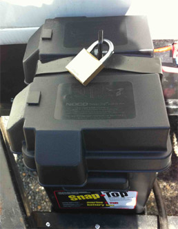 locking rv battery box locking rv battery box