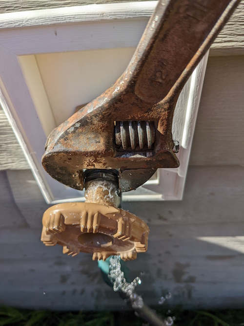 Simple Leaky Outdoor Faucet Fix
