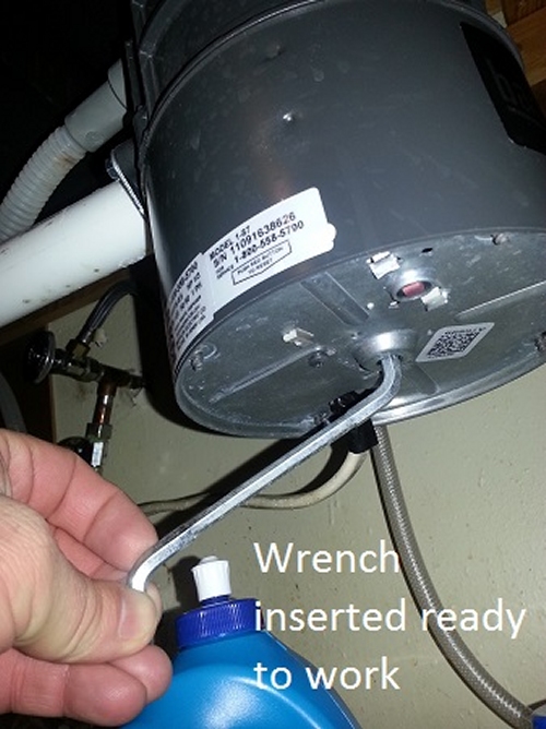 garbage disposal wrench garbage disposal wrench