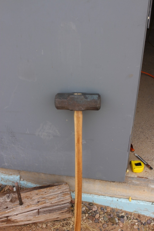 Replacing a Sledge Hammer Handle
